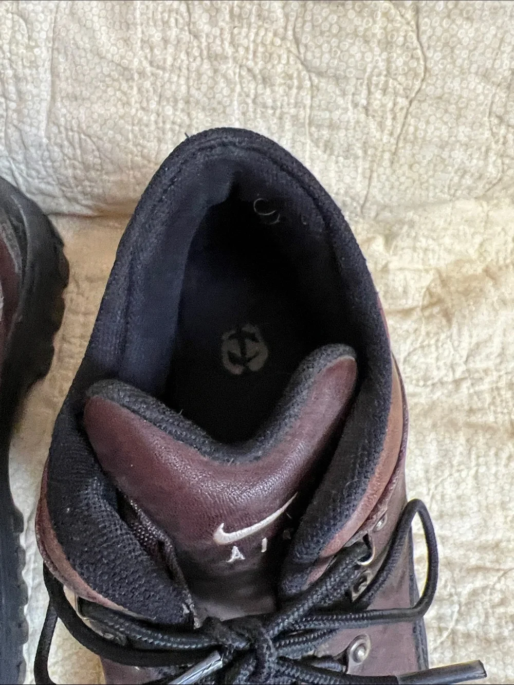 Nike ACG Brown and Black Leather Trail Boots